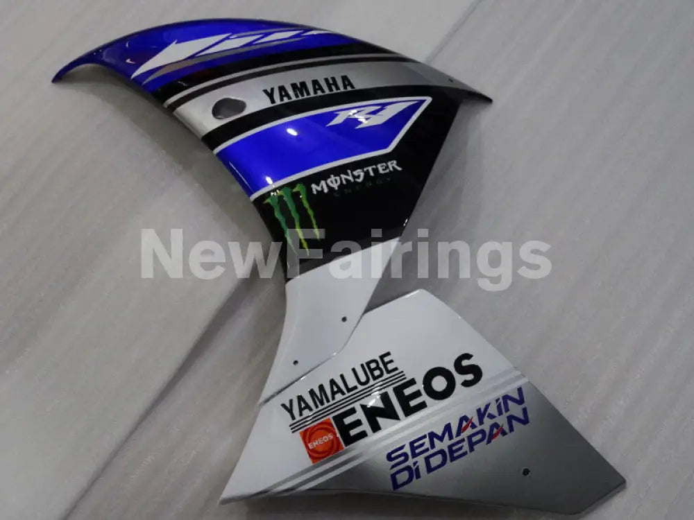 Blue White Monster - YZF-R1 09-11 Fairing Kit - Vehicles &