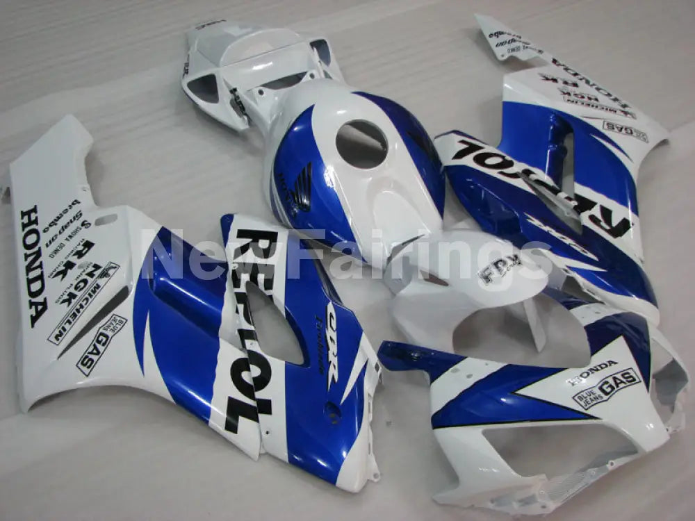 Blue and White Repsol - CBR1000RR 04-05 Fairing Kit -