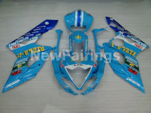 Charger l&#39;image dans la galerie, Blue and White Rizla - GSX - R1000 05 - 06 Fairing Kit