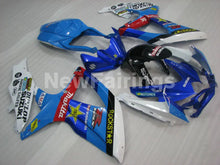 Charger l&#39;image dans la galerie, Blue and White ROCKSTAR - GSX-R750 08-10 Fairing Kit