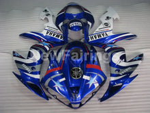 Charger l&#39;image dans la galerie, Blue and White Star - YZF-R1 04-06 Fairing Kit - Vehicles &amp;