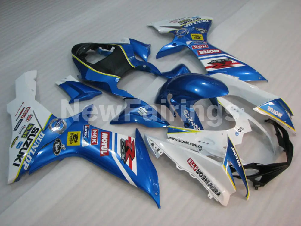 Blue and White Yoshimura - GSX-R600 11-24 Fairing Kit