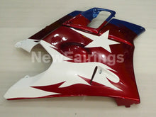 Charger l&#39;image dans la galerie, Blue and Wine Red Star - CBR600 F2 91-94 Fairing Kit -