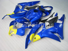 Charger l&#39;image dans la galerie, Blue and Yellow No decals - CBR600RR 07-08 Fairing Kit -