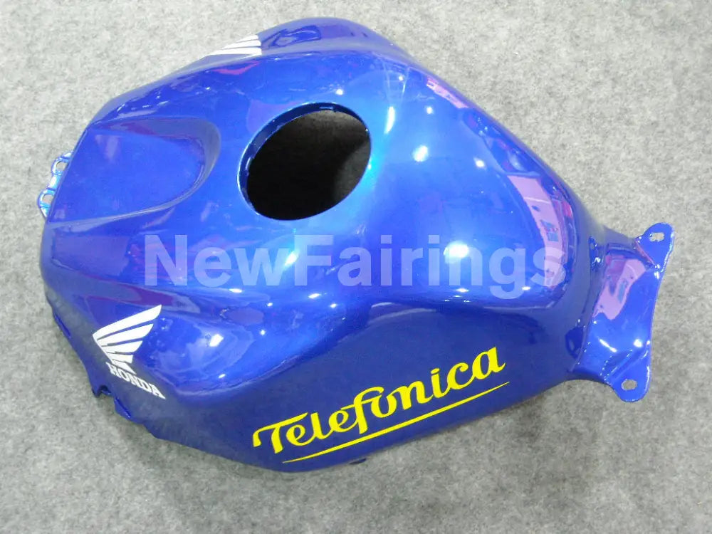 Blue and Yellow Green Movistar - CBR600RR 05-06 Fairing Kit