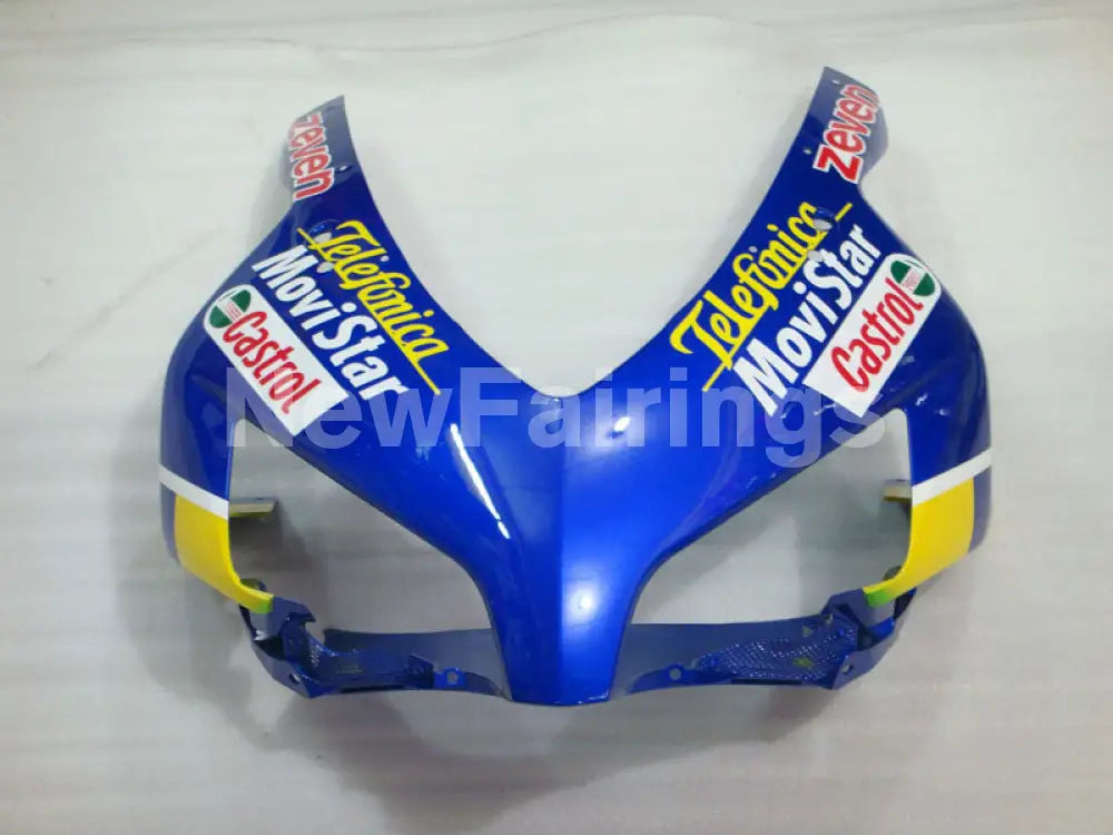 Blue and Yellow Movistar - CBR1000RR 04-05 Fairing Kit -