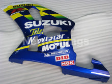 Load image into Gallery viewer, Blue and Yellow Movistar - GSX-R750 00-03 Fairing Kit