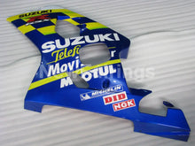 Load image into Gallery viewer, Blue and Yellow Movistar - GSX-R750 04-05 Fairing Kit