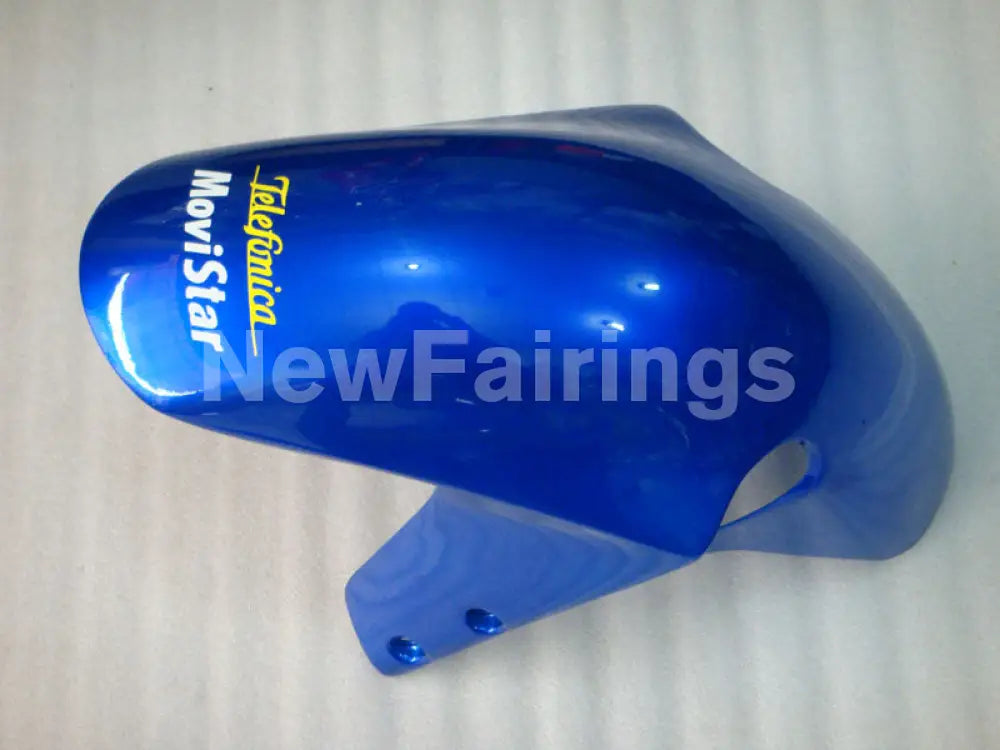 Blue and Yellow Red Movistar - GSX-R750 00-03 Fairing Kit