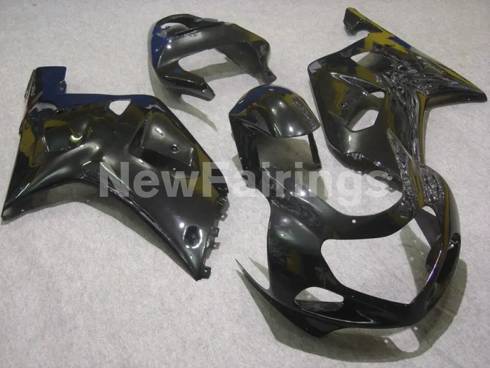 Gloss Black No decals - GSX-R600 01-03 Fairing Kit -