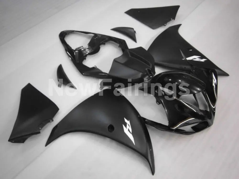 Gloss Black Matte Black Factory Style - YZF-R1 09-11