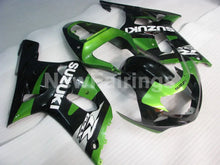 Charger l&#39;image dans la galerie, Green and Black Factory Style - GSX-R750 00-03 Fairing Kit