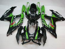 Load image into Gallery viewer, Green and Black Factory Style - GSX-R750 08-10 Fairing Kit