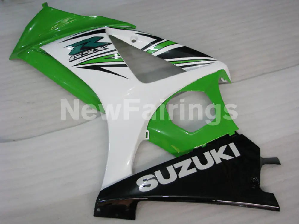 Green and White Black Factory Style - GSX - R1000 07 - 08