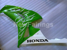 Charger l&#39;image dans la galerie, Green and White Flame - CBR1000RR 06-07 Fairing Kit -