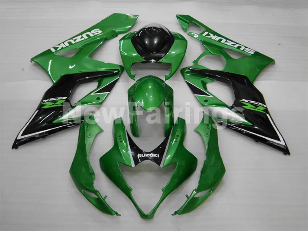 Green and Black Factory Style - GSX - R1000 05 - 06 Fairing