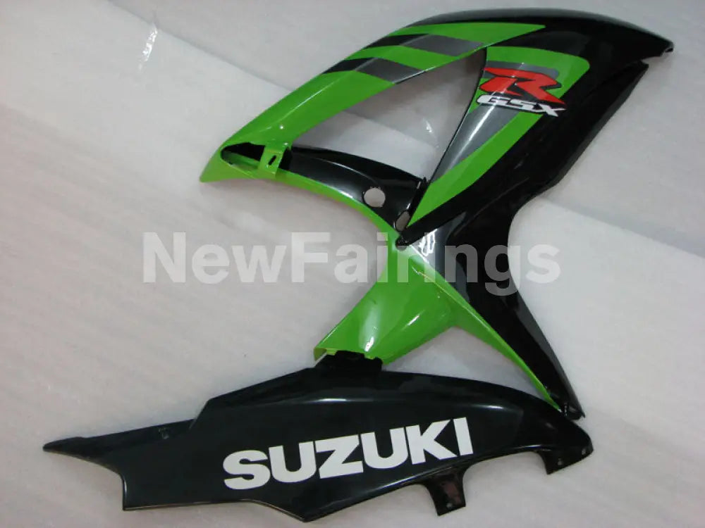 Green and Black Factory Style - GSX-R600 08-10 Fairing Kit