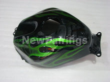 Charger l&#39;image dans la galerie, Green and Black Flame - CBR600RR 03-04 Fairing Kit -