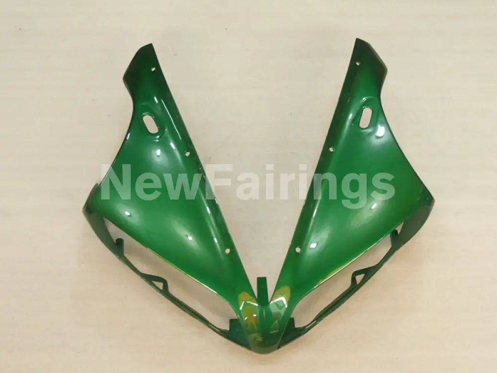 Green Silver Factory Style - YZF-R1 04-06 Fairing Kit