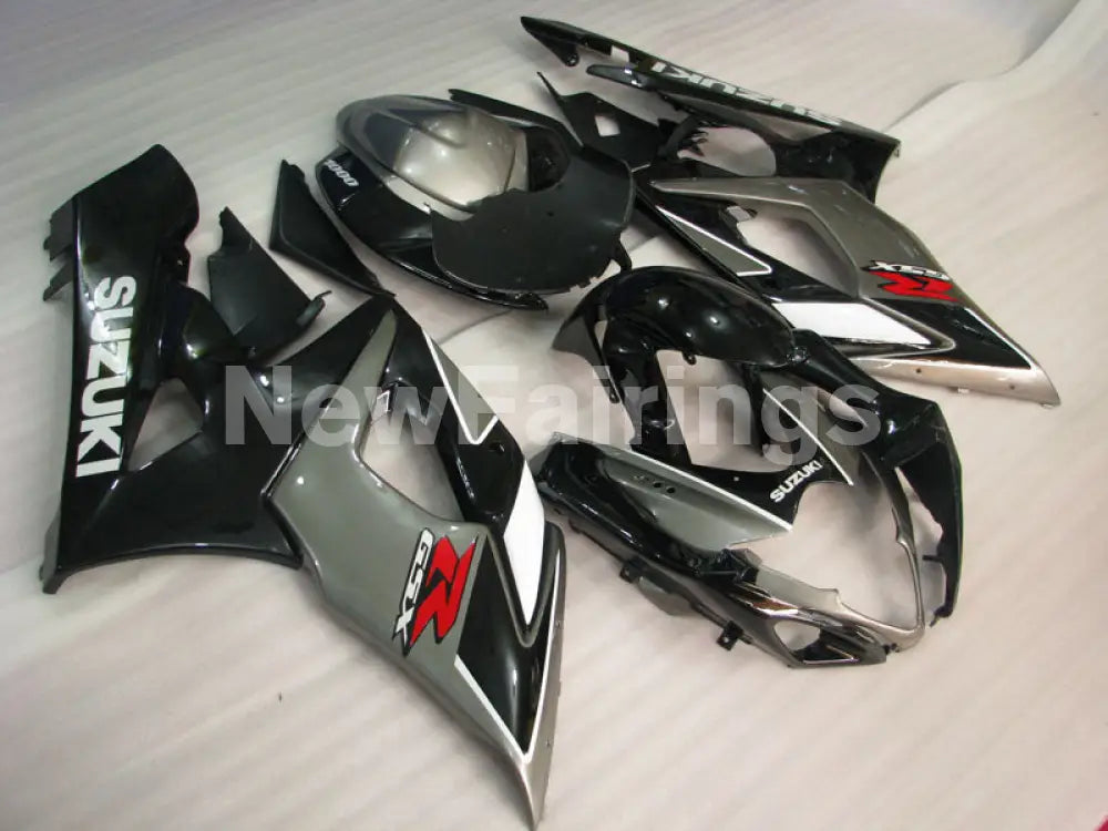 Grey Black Factory Style - GSX - R1000 05 - 06 Fairing Kit