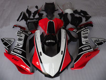 Load image into Gallery viewer, Red and White Black Factory Style - YZF-R1 15-19 Fairing Kit