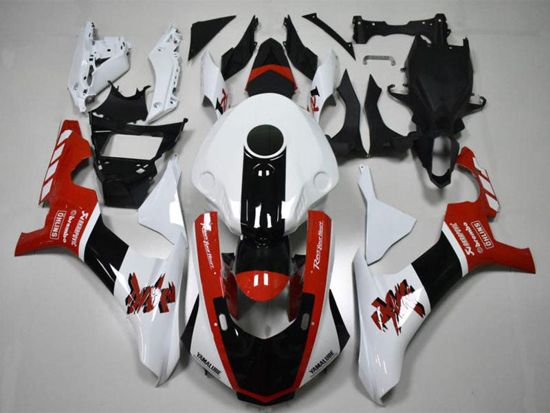 Kit de carénage Factory Style blanc rouge noir - YZF-R1 15-19