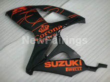 Charger l&#39;image dans la galerie, Matte Black and Orange Corona - GSX-R750 06-07 Fairing Kit