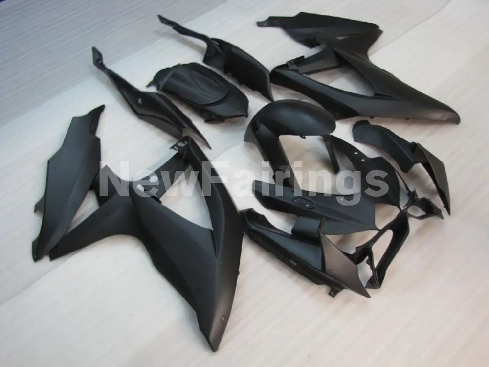 Matte Black No decals - GSX-R600 08-10 Fairing Kit