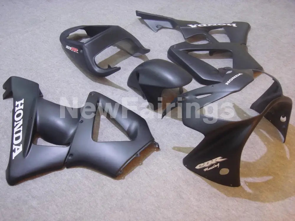 Matte Black Factory Style - CBR 929 RR 00-01 Fairing Kit -