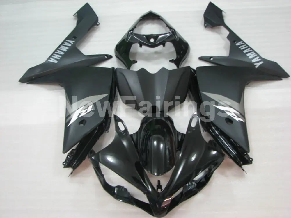 Matte Black Black Factory Style - YZF-R1 07-08 Fairing Kit