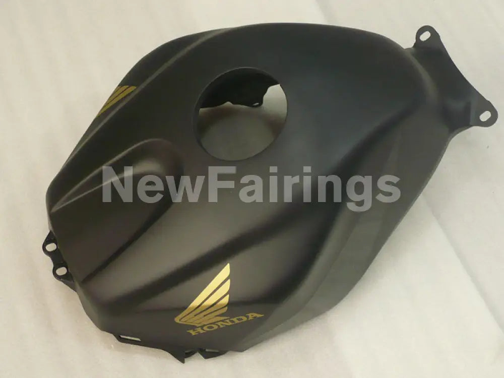 Matte Black with gold decals Factory Style - CBR600RR 03-04