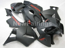 Charger l&#39;image dans la galerie, Matte Black with red decals Factory Style - CBR600RR 05-06