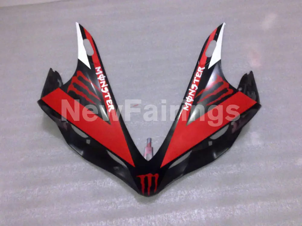 Matte Black Red Monster - YZF-R1 07-08 Fairing Kit