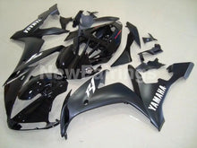 Charger l&#39;image dans la galerie, Matte Black Black white stickers Factory Style - YZF-R1