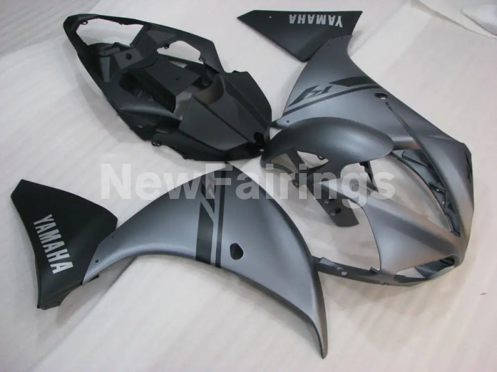 Matte Grey Matte Black Factory Style - YZF-R1 12-14 Fairing