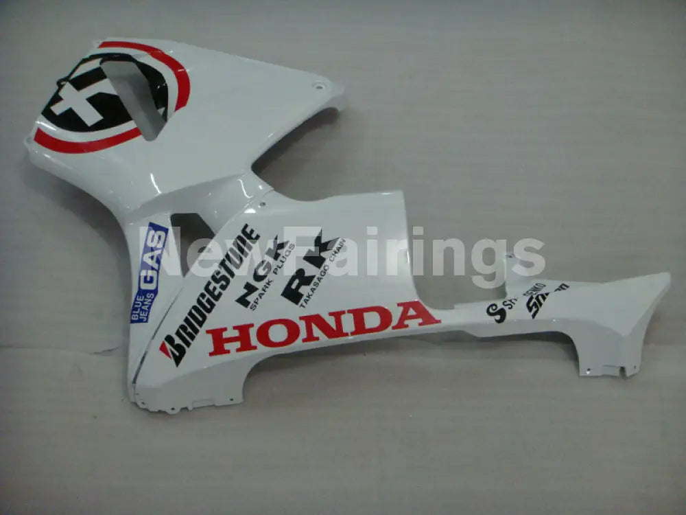 Number 2 R White and Red Repsol - CBR600RR 03-04 Fairing Kit