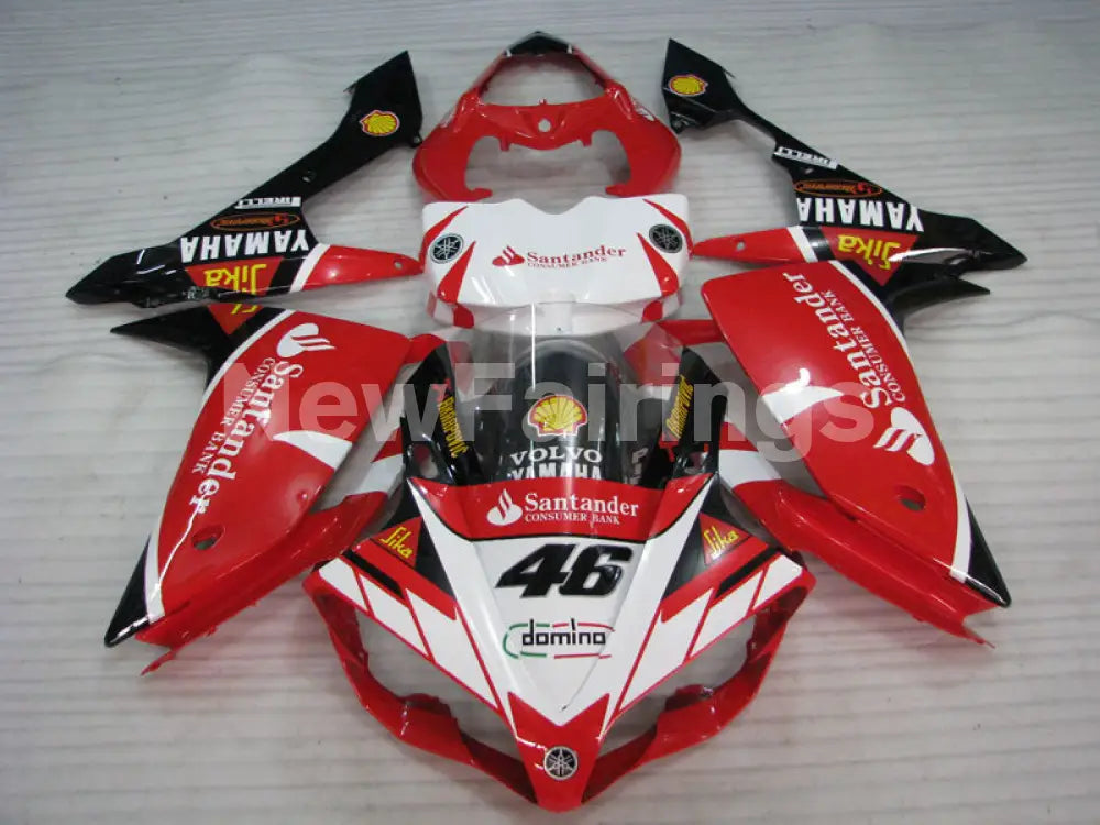 Number 46 Red Black White Santander - YZF-R1 07-08 Fairing