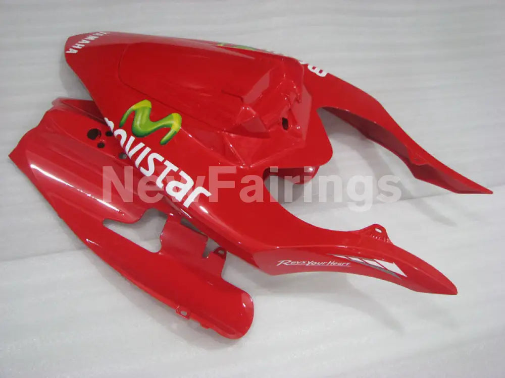 Number 46 Red and White Movistar - YZF-R1 04-06 Fairing Kit