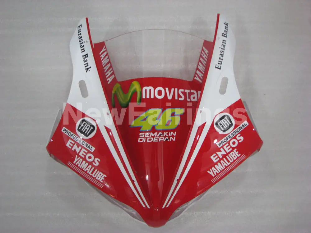 Number 46 Red and White Movistar - YZF-R1 04-06 Fairing Kit