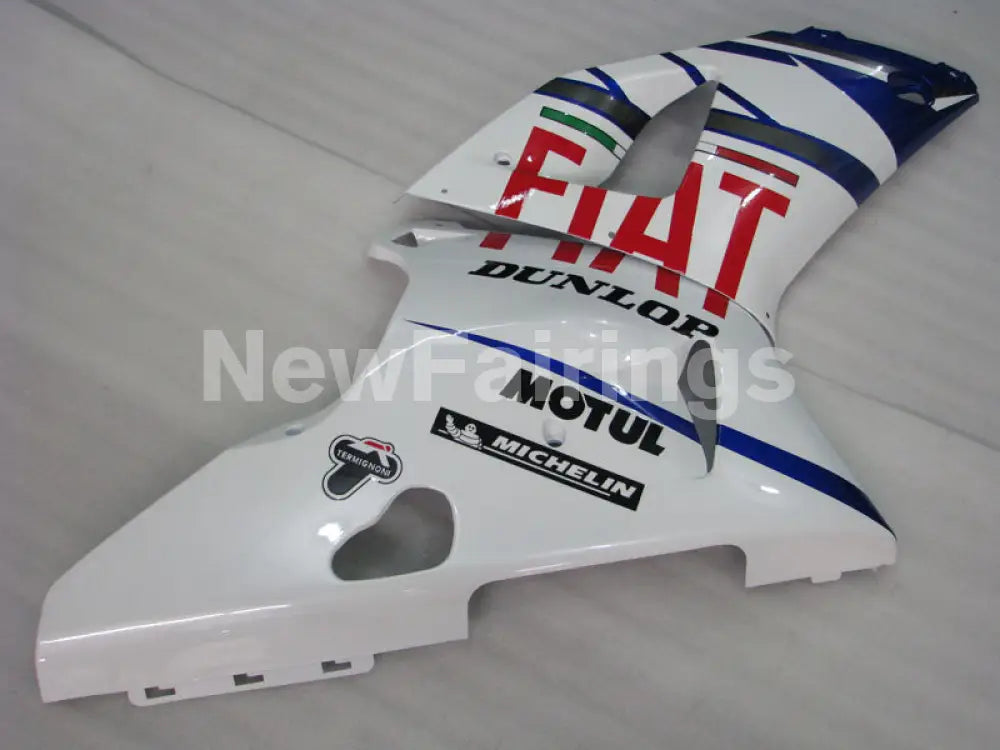 Number 46 White and Blue FIAT - YZF-R1 98-99 Fairing Kit