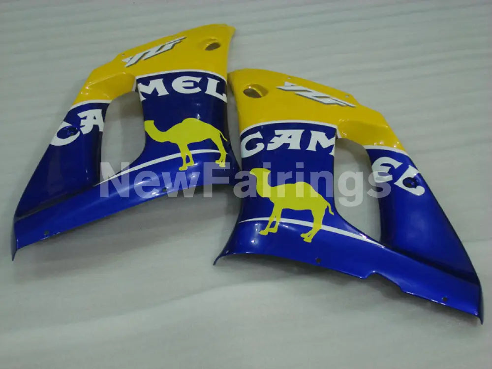 Number 46 Yellow Blue Camel - YZF-R6 98-02 Fairing Kit Vehicles & Parts > Vehicle Parts & Accessories > Motor Vehicle