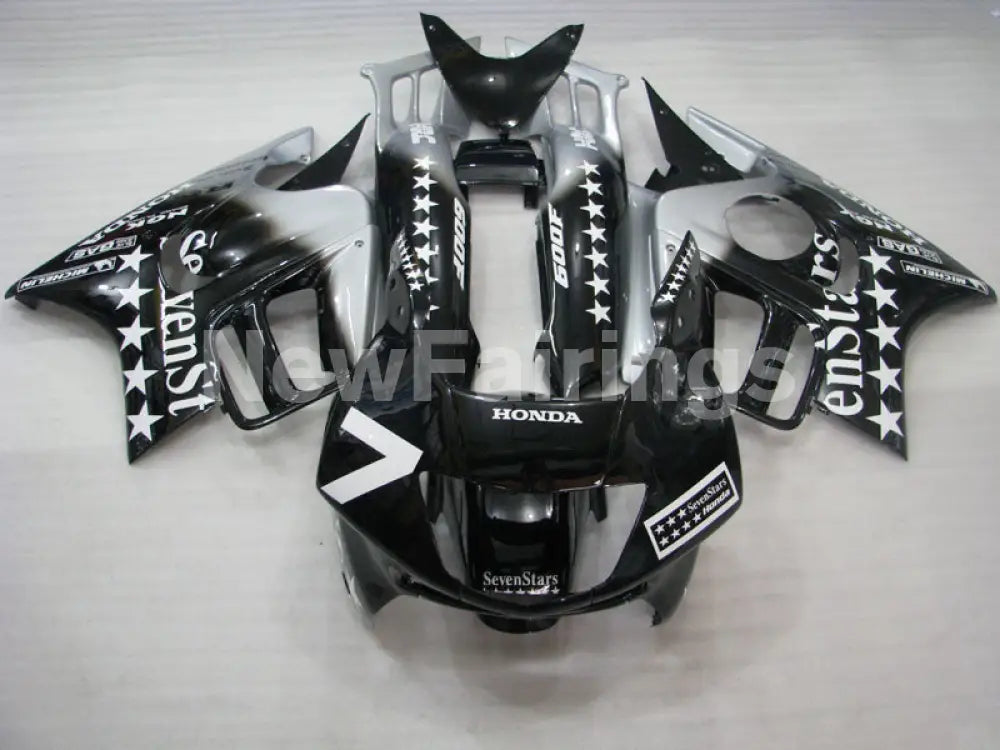 Number 7 Black and Silver SevenStars - CBR600 F3 97-98