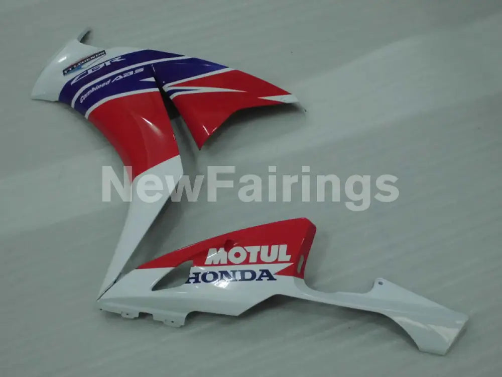 Number 8 White and Red Blue MOTUL - CBR1000RR 12-16 Fairing