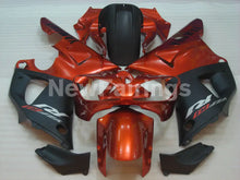 Charger l&#39;image dans la galerie, Orange and Matte Black Factory Style - YZF-R1 00-01 Fairing