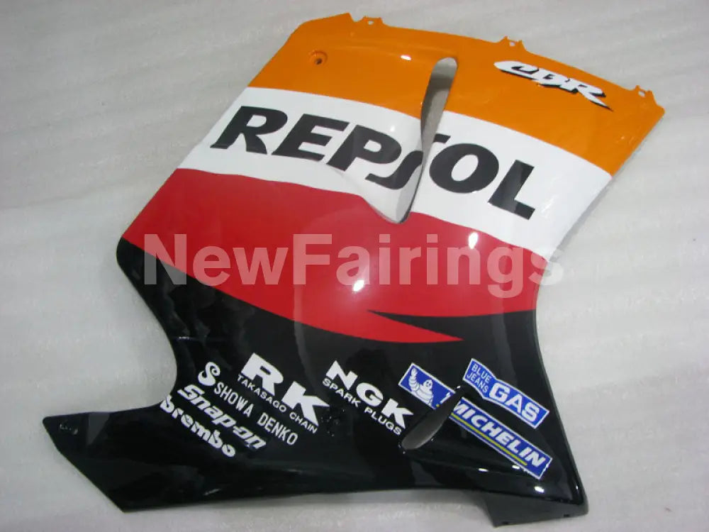 Orange and Red Black Repsol - CBR 1100 XX 96-07 Fairing Kit