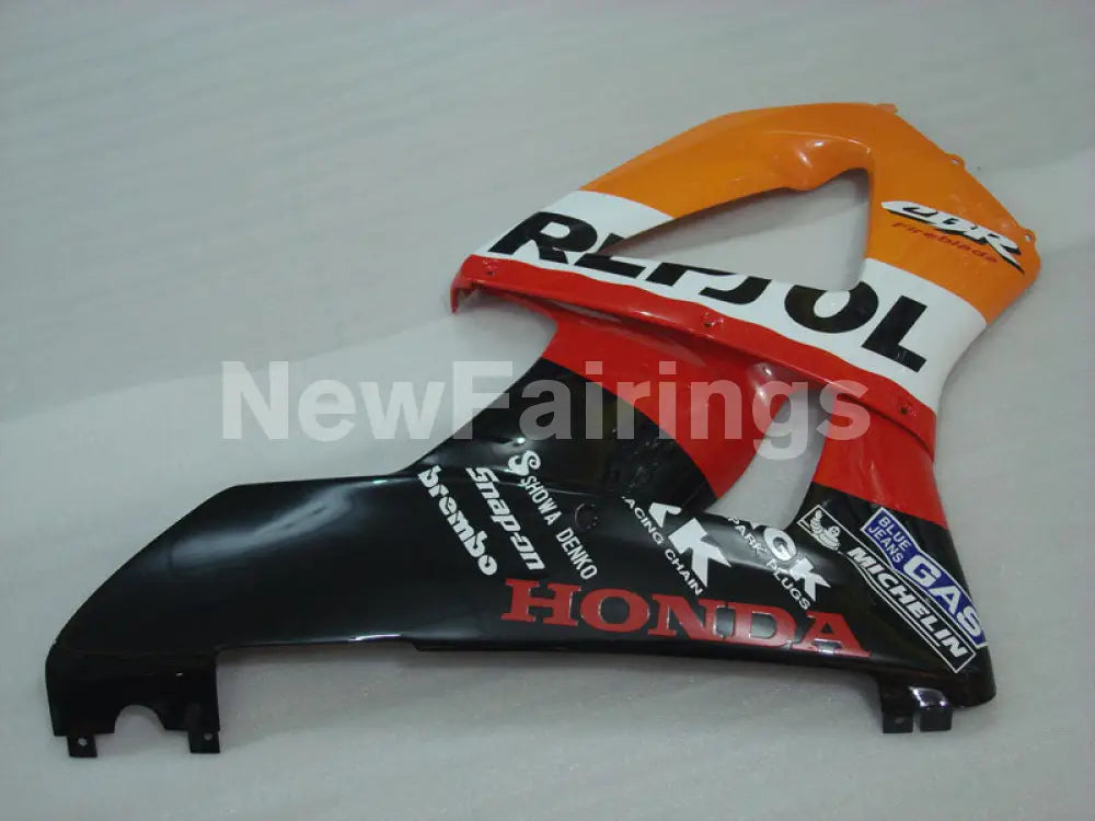 Orange and Red Black Repsol - CBR 929 RR 00-01 Fairing Kit -