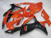 Charger l&#39;image dans la galerie, Orange Black Factory Style - GSX-R600 06-07 Fairing Kit