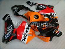 Charger l&#39;image dans la galerie, Orange and Black Red Repsol - CBR600RR 03-04 Fairing Kit -