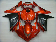 Load image into Gallery viewer, Orange Matte Black Factory Style - YZF-R1 07-08 Fairing Kit