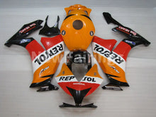 Charger l&#39;image dans la galerie, Orange Red and Black Repsol - CBR1000RR 12-16 Fairing Kit -